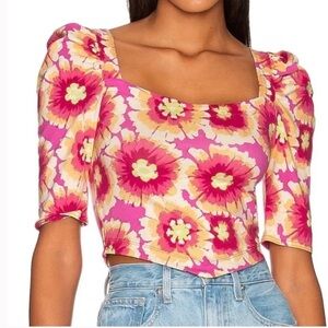 Free People Give Me More Top In Pop Combo